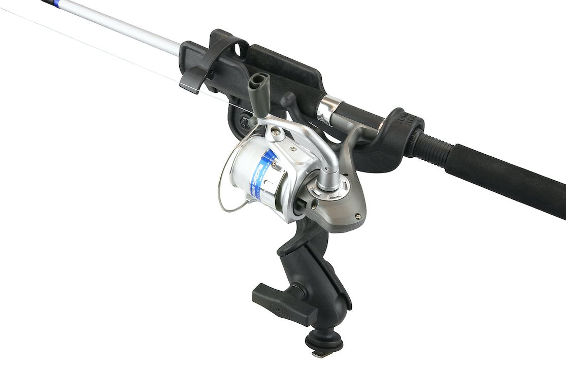RAM-114-RB-TRA1: RAM ROD® Fishing Rod Holder with Revolution RAM® Track Ball™ Mount