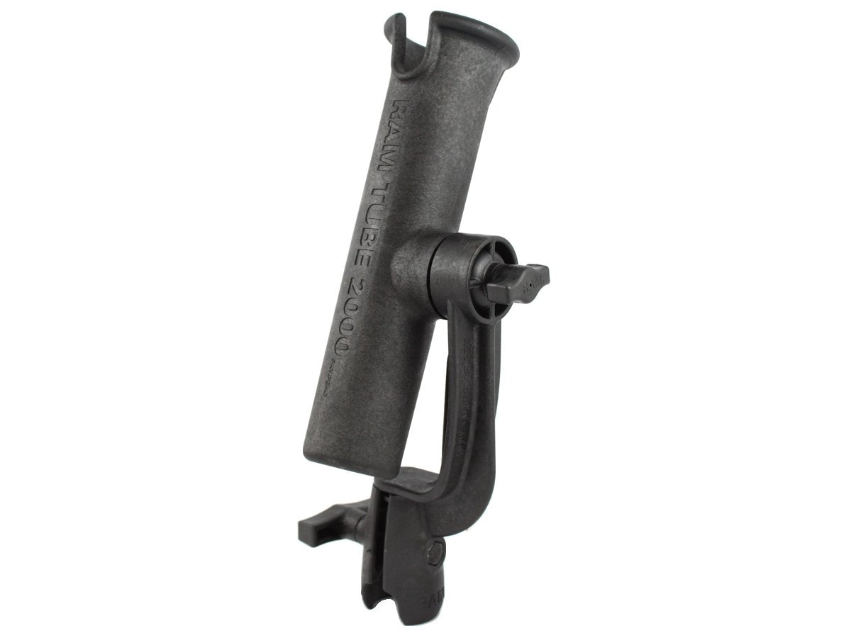 RAM-301-RBNBU: RAM® Tube™ Fishing Rod Holder with Revolution Ratchet and Socket Arm
