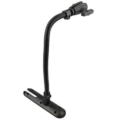 RAM-316-18-TRA4U-NB: RAM® Transducer Mount with 18" Rod and Socket Arm for Lowrance TotalScan