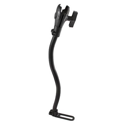 RAM-316-1U: RAM® Pod™ I Vehicle Mount with 18" Rigid Aluminum Rod and Socket Arm