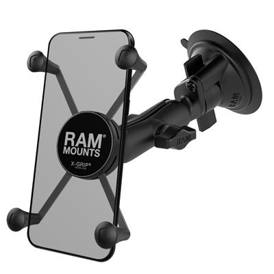 RAM-B-166-UN10U: RAM® X-Grip® Large Phone Mount with RAM® Twist-Lock™ Suction Cup Base