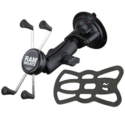 RAM-B-166-UN10U: RAM® X-Grip® Large Phone Mount with RAM® Twist-Lock™ Suction Cup Base