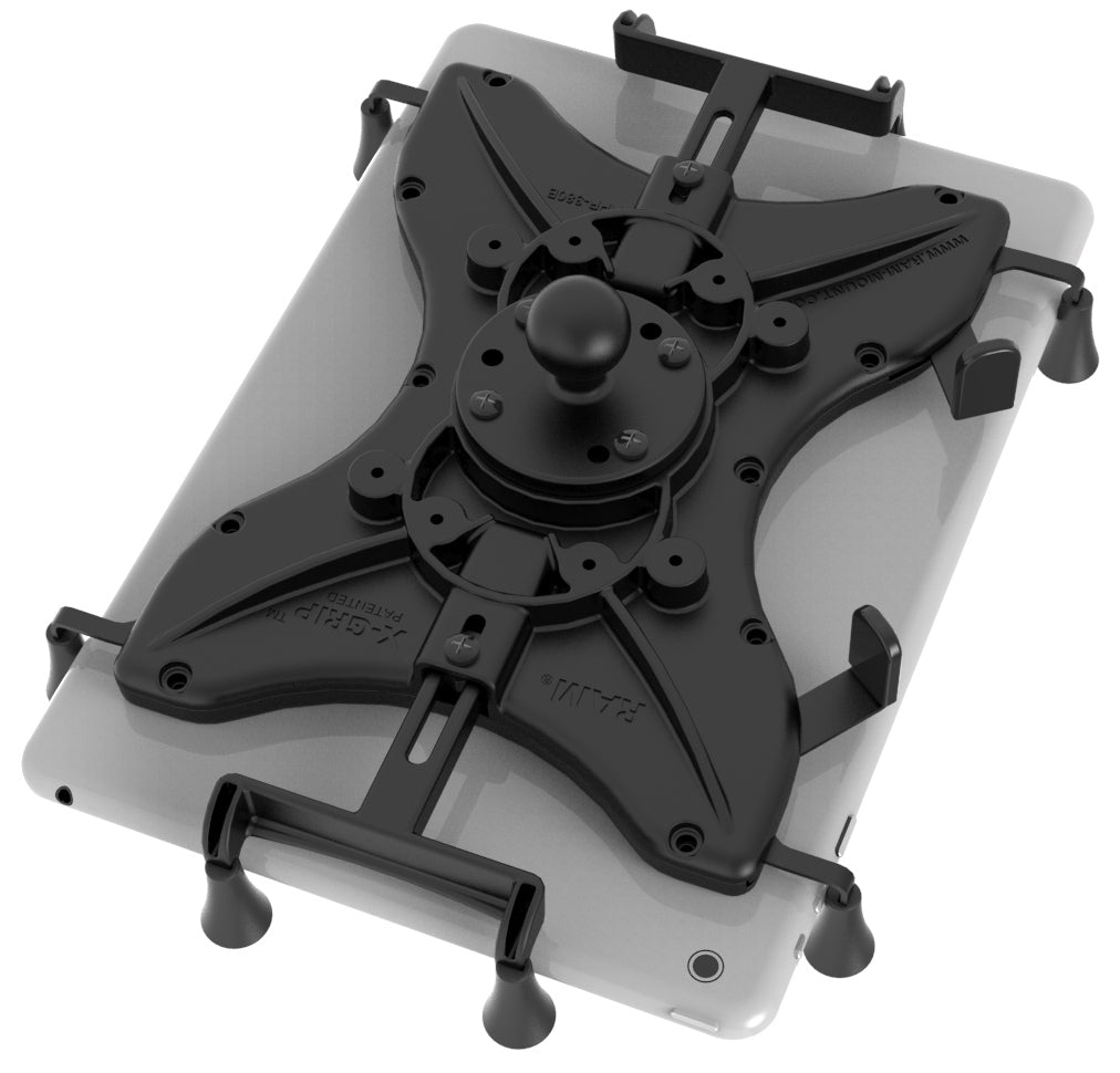 RAM-B-202-UN9U: RAM® X-Grip® Holder with Ball for 9"-10" Tablets