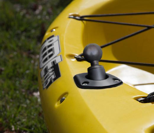 RAP-354-162U: RAM® Ball Base with Flush Tube Wedge Adapter