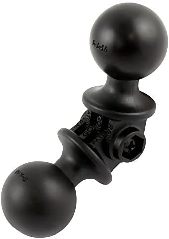 RAP-B-230-1U: Adjustable Double 1" Ball Adapter