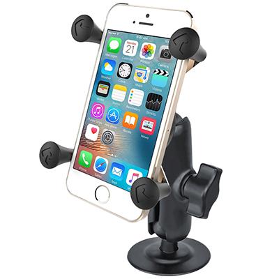 RAP-B-378-UN7: RAM® X-Grip® Phone Mount with Flex Adhesive Base