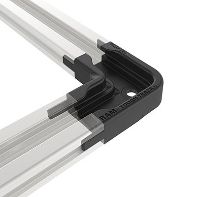 RAP-TRACK-EXA-CC90U: RAM® 90-Degree Connector for Modular Aluminum RAM® Tough-Track™