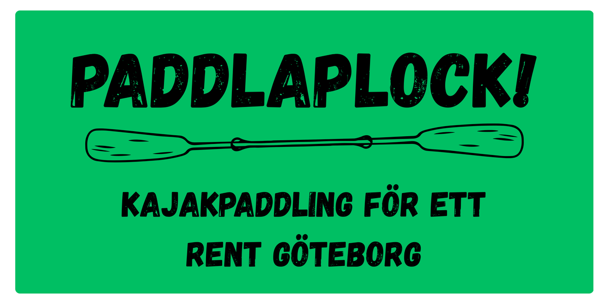 Paddla, plocka, paddla igen: vårt nya skräpplockarinitiativ