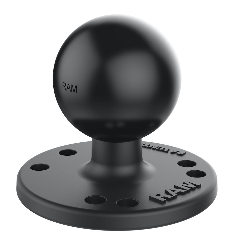 RAM-202U: RAM® Round Plate with Ball