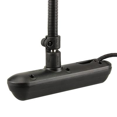 RAM-316-18-TRA4U-NB: RAM® Transducer Mount with 18" Rod and Socket Arm for Lowrance TotalScan