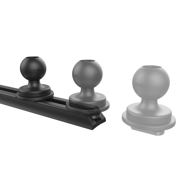 RAP-TRACK-DR-24U: RAM® Tough-Track™ - End Loading Composite 24" Track